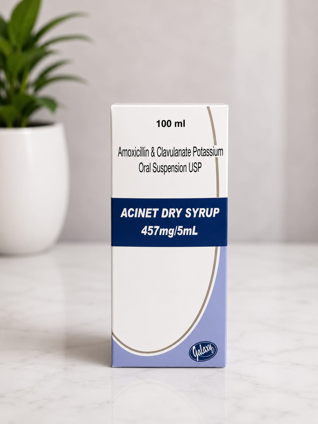 AMOXICLAV (ACINET SYRUP 457MG/5ML)100ML